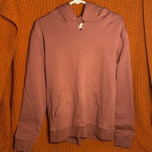 Pact Pinkish Brown 100% Organic Cotton Hoodie